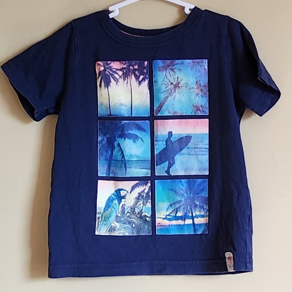 Carter’s Shirt Baby Boys Navy Surf T-Shirt Size 3T